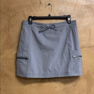 Tangerine Gray Active Skirt With Shorts Underneath